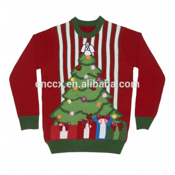 PK17ST202 Unisex Leuchten die Nacht Weihnachten Pullover Jumper